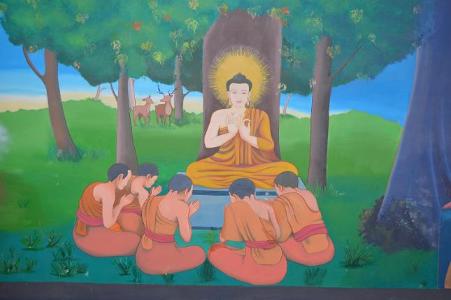Who were the original followers of Buddha?