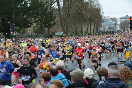 Which distance is considered a marathon?