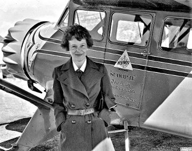 The first female pilot to command a commercial airliner was from which airline?