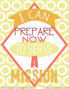 How do you prepare for a mission?