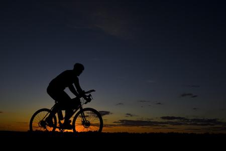 Which of the following is important for nighttime biking?