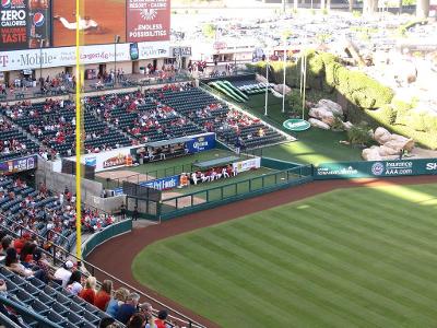 Which ballpark is nicknamed 'The Field of Jeans'?