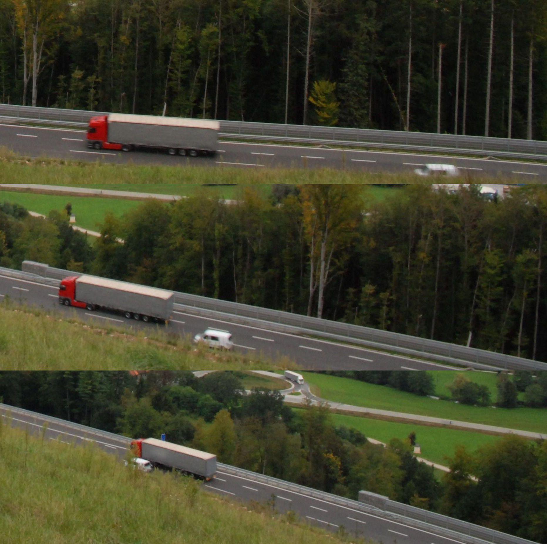 When overtaking a slower-moving vehicle, you should: