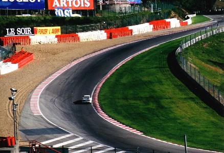 Which race is known for its famous Eau Rouge corner?