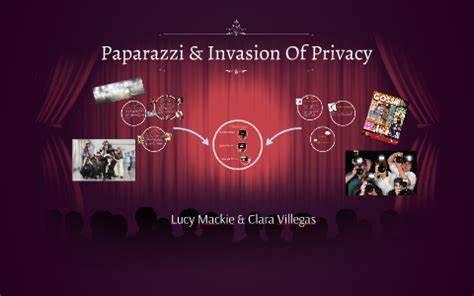 How would you handle paparazzi and invasion of privacy?