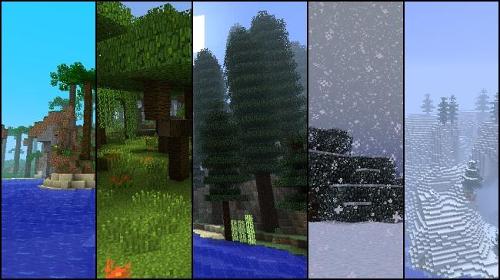 Which biomes are in minecraft xbox 360?