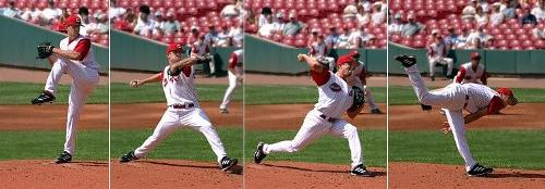 Which position does a pitcher usually play in a game of baseball?