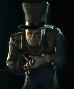 Now who is this villain?He uses hats to control people with mind control and he kills blond women.