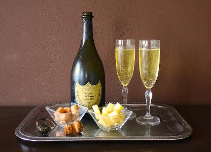 What is the primary grape variety used in making Champagne?