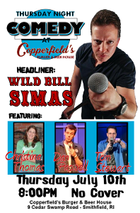 Are you going to this FREE comedy show at Copperfield's Thursday Night?