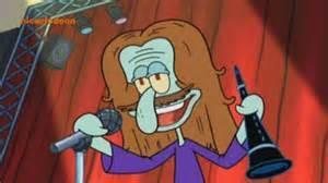 What is Squidward's favorite musical artist?
