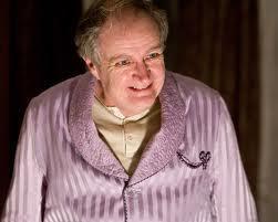 WHICH WELL KNOWN BRITISH ACTOR PLAYED HORACE SLUGHORN WHO FIRST APPEARED IN HARRY POTTER AND THE HALF BLOOD PRINCE PLAYING AN OLD FRIEND OF DUMBLEDORE'S WHO IS ASKED TO COME BACK TO HOGWARTS TO FULFILL HIS OLD ROLE OF POTIONS MASTER?