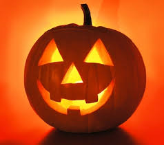 Halloween pumpkins were originally made of: