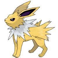 You jump back and shriek, you then hear a laugh from a corner. "Look the * is awake, wonder why so surprised he/she is." "*?" You say out aloud. "I'm a human!" You look behind you and see a Jolteon, which looks surprisingly big from last time you saw one. "Human?" He laughs. "I don't believe you, what's your name?" You stammer your name and then say...