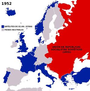 Which event led to increased tensions and the start of the Cold War?