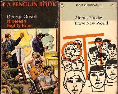 What is the novel by George Orwell about a dystopian future?