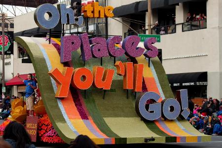 What is the main message of 'Oh, The Places You'll Go'?