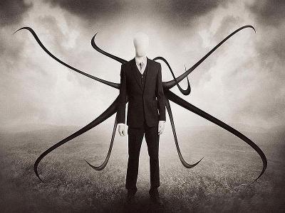 Me: Okay. I'ma step aside and let each of them ask a question, then we're done here. Slenderman: If you woke up in the middle of the woods, and found out you had my tendrils, what would you do?