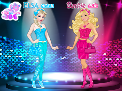 who on picture? Elsa or Barbie?