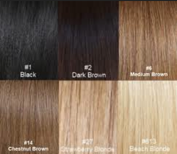 Hair color? Pick the one that's the closest to yours!
