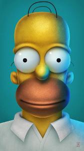 What is the name of Homer Simpson's favorite fictional TV character?