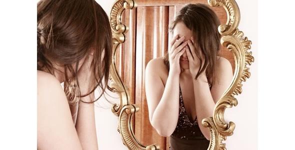 When you look at yourself in the mirror what do you automatically think?