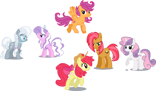 Me: Don't be silly Applebloom! You haven't even surfaced the beginning of discovering your special talent, just look at the questions you've asked and answer them yourself, do what you like, and be you! CMC: Wow! Applebloom: Come on girls we're gonna go earn our marks!! Me: Ah! Wait! And they're gone... Well, looks like I'll have to wrap it up... Me: What of these are you most likely to stand by?