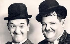 Name the comedy duo popular in the 20's and 30's (Last name only & no ampersand)