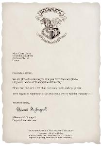 How did you react when you got your hogwarts letter?