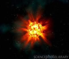 What is the sun made mostly of?