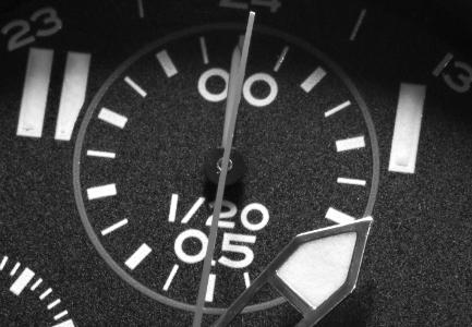 What is the purpose of a chronograph function in a watch?