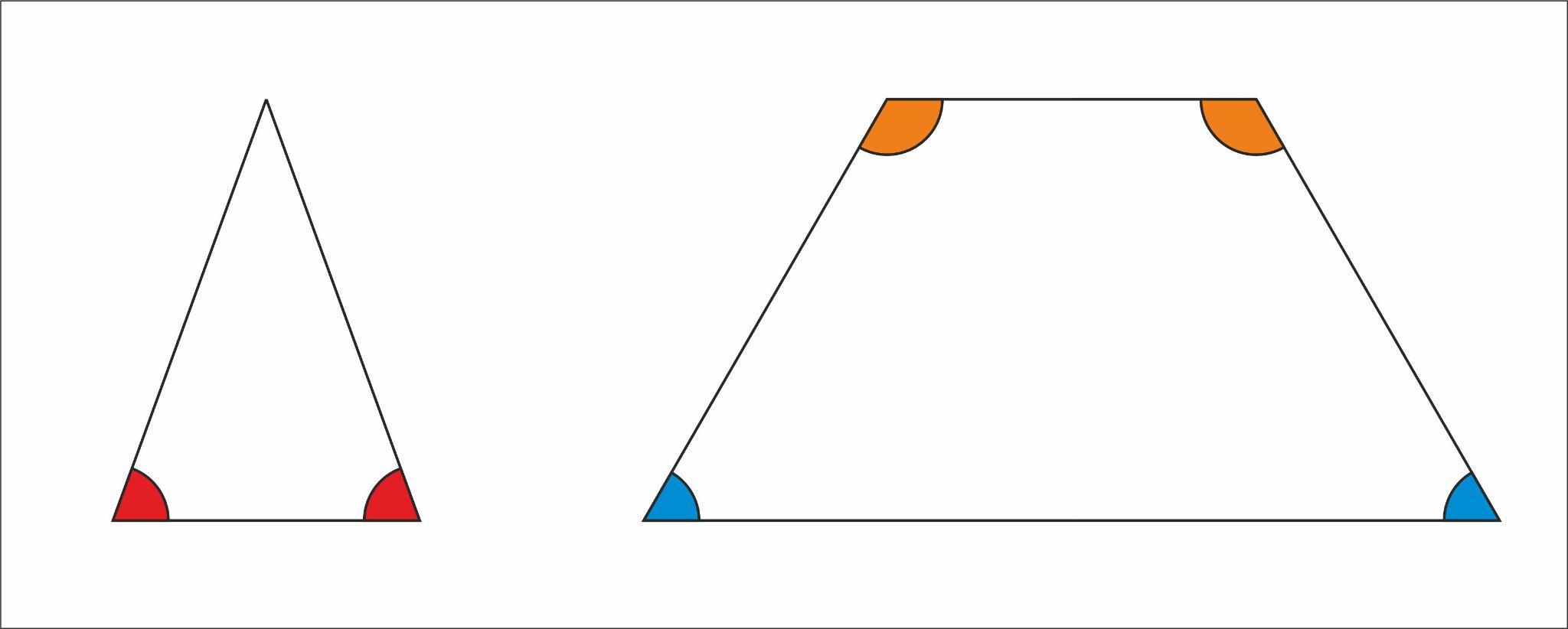 What is the sum of all angles in a triangle?