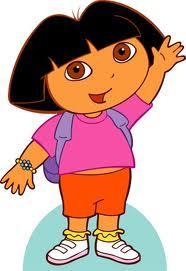 Your little sister comes into the living room before you do and turns on Dora. What do you do?