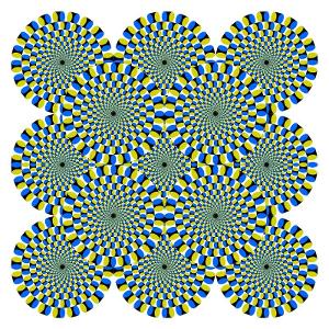 Does this picture seem to move?