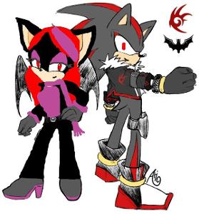 Tails had given you a small device which allowed you to transform. You saw Shadow and Alexis both wearing different clothes. "Hey are you guys going for your mission?" You asked. Shadow nodded. "Hey Alexis can you show me how to transform into a spider?" You asked.