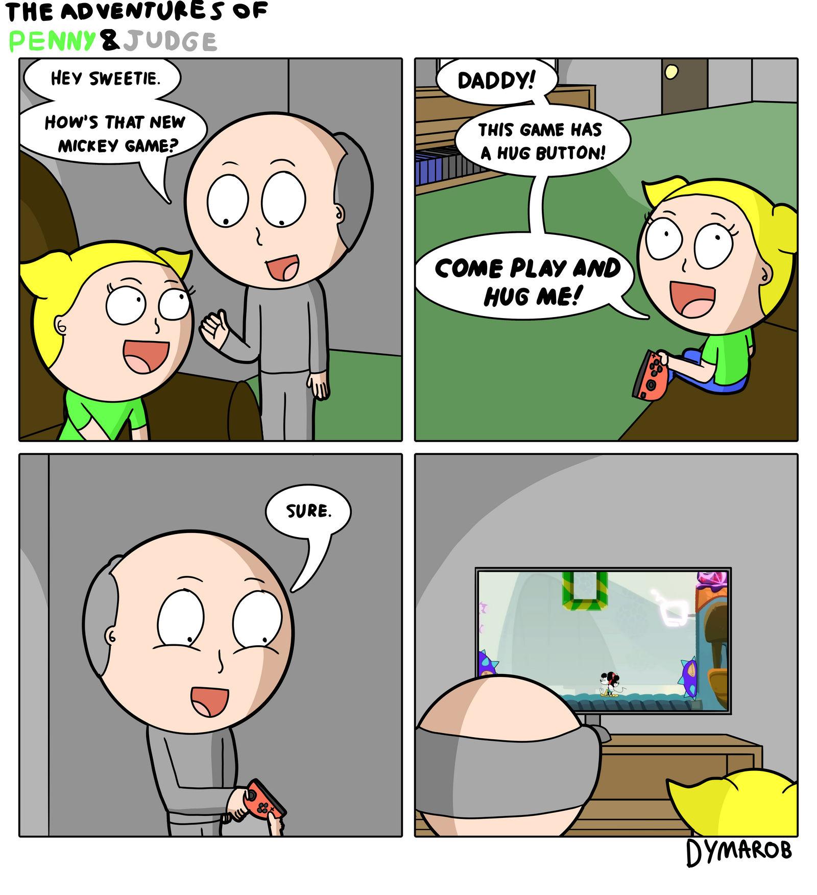 Who is the creator of the gaming webcomic 'Penny Arcade'?