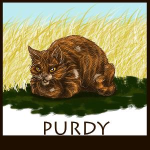 What does the Tabby Tom named Purdy call Twolegs?