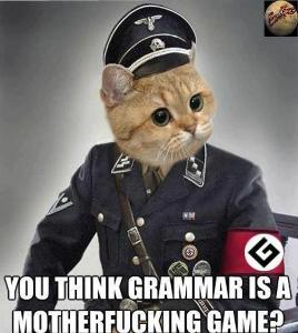 2) Are you a Grammar Nazi?