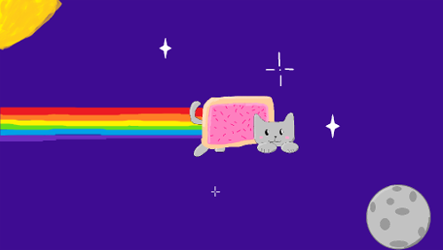 Nyan cat or Wolves?