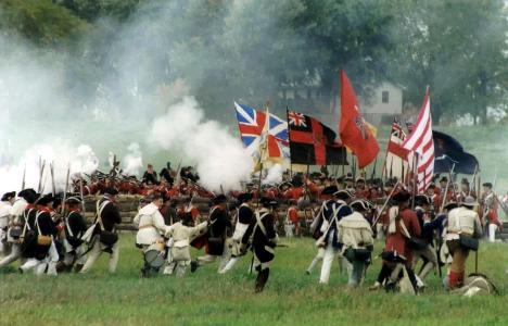 What were the two most southern battles fought during the Revolutionary War?