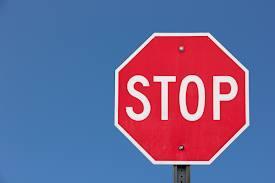 A stop sign is what shape?