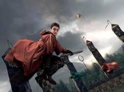 How many feet did Harry fall from the sky in Harry Potter and the Prisoner of Azkaban when he was attacked by a Dementor during his Quidditch match against Hufflepuff?