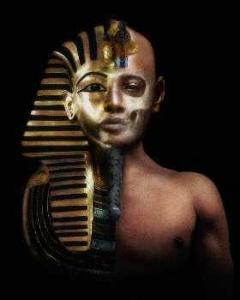 What was TUT's original name before taking the throne?