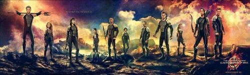 in catching fire who did katniss assemble as a team?