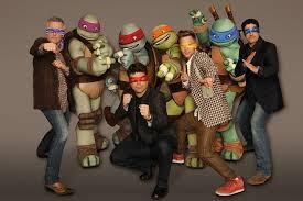 Which of the 2012 turtle voice actors was inspired by the series as a child??