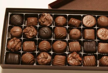 What do you see? (if for some reason the picture doesn't show up, it's a box of chocolates)