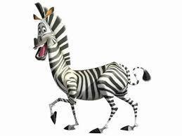 Who is the Zebra called in Madagascar