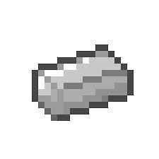 What is the crafting recipe for an iron ingot?