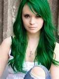 If your friend came to school with her hair green with pink stripes in it would you;