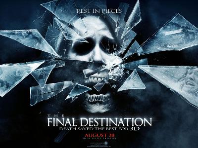 Select all of the places that people had visions of people dying at in the Final Destination movies.
